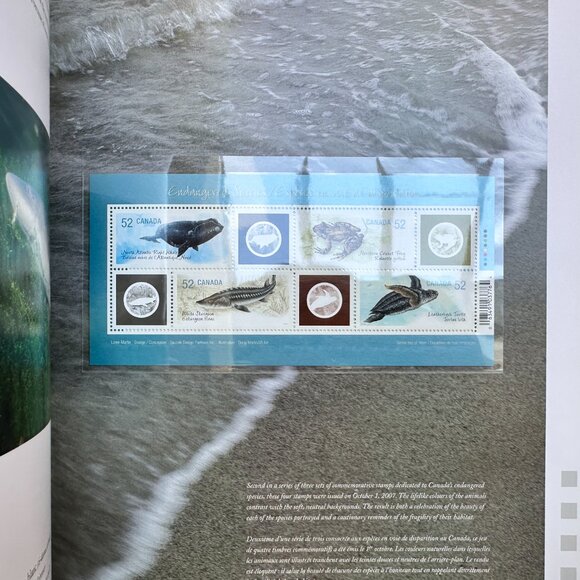 Collection Canada Postage Stamps 2007 Album | Stamps Included - Picture 4 of 4